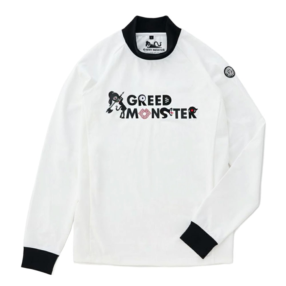 【GREED MONSTER】グリードモンスター Multi pattern モックネック長袖カットソー